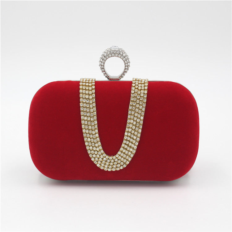 Clutch Gioiello in Velluto