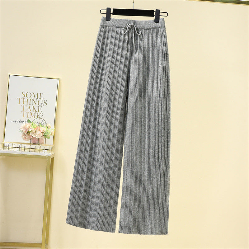 Pantaloni Palazzo a Coste