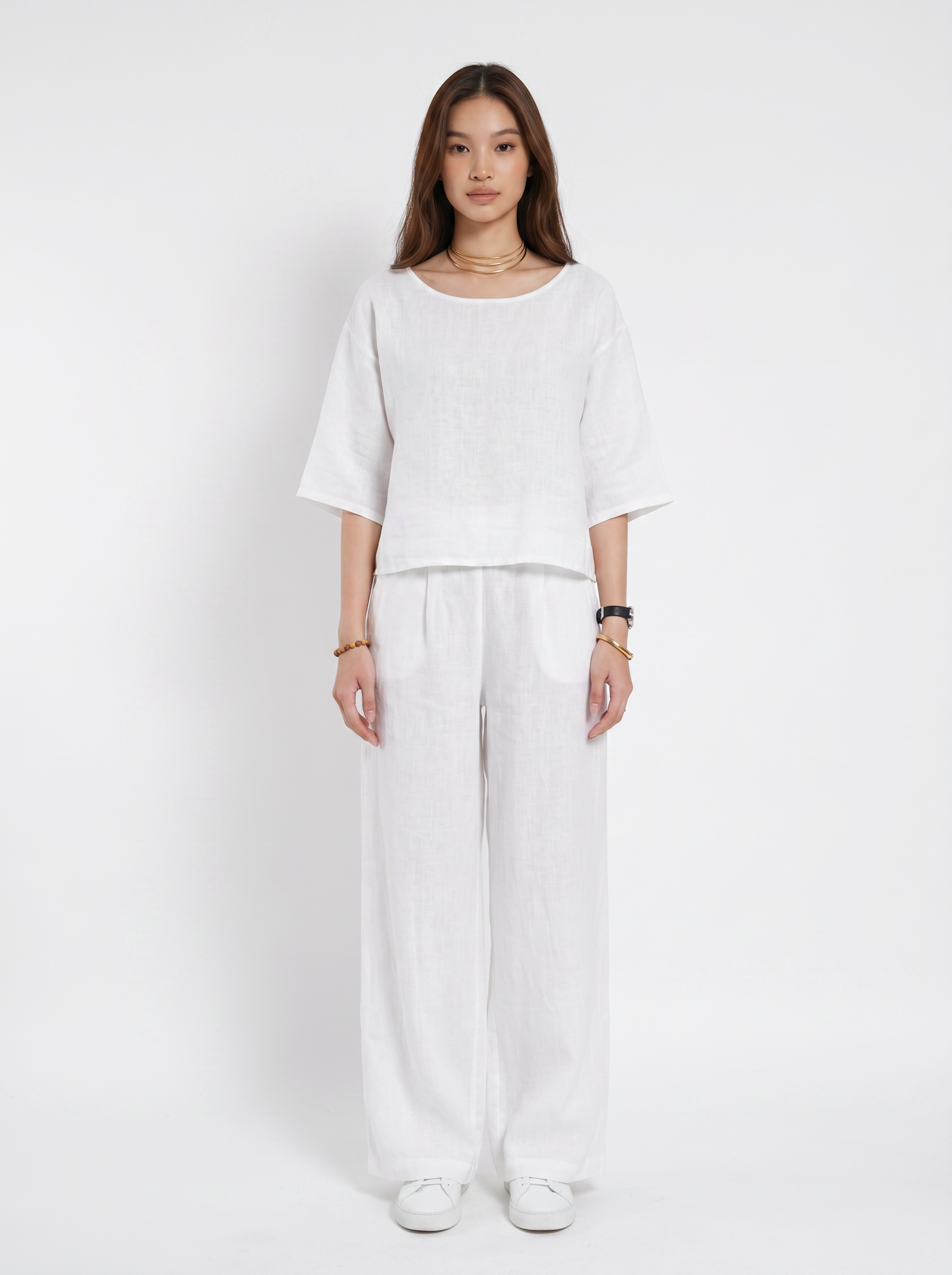 Completo Chic Pantaloni a Tasche