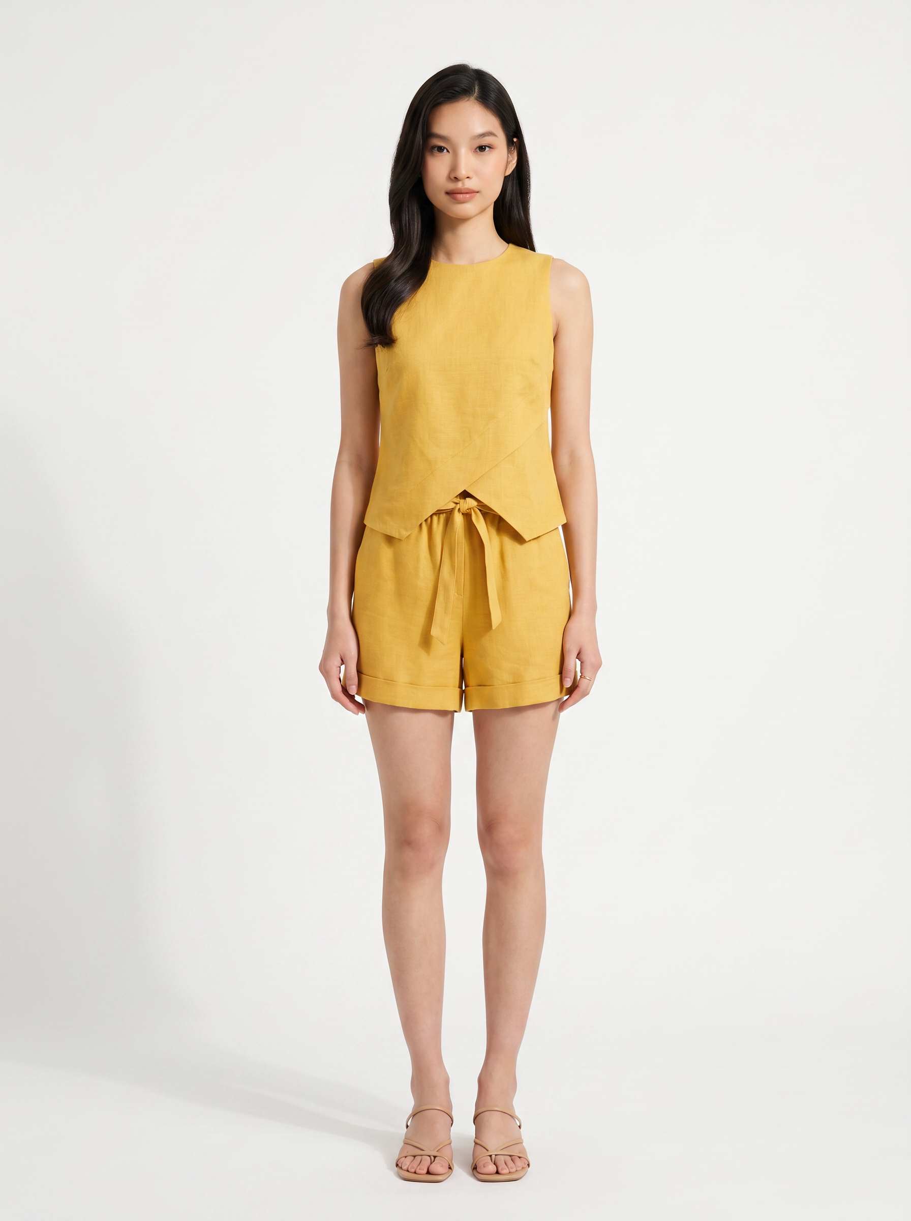 Completo Gilet e Shorts
