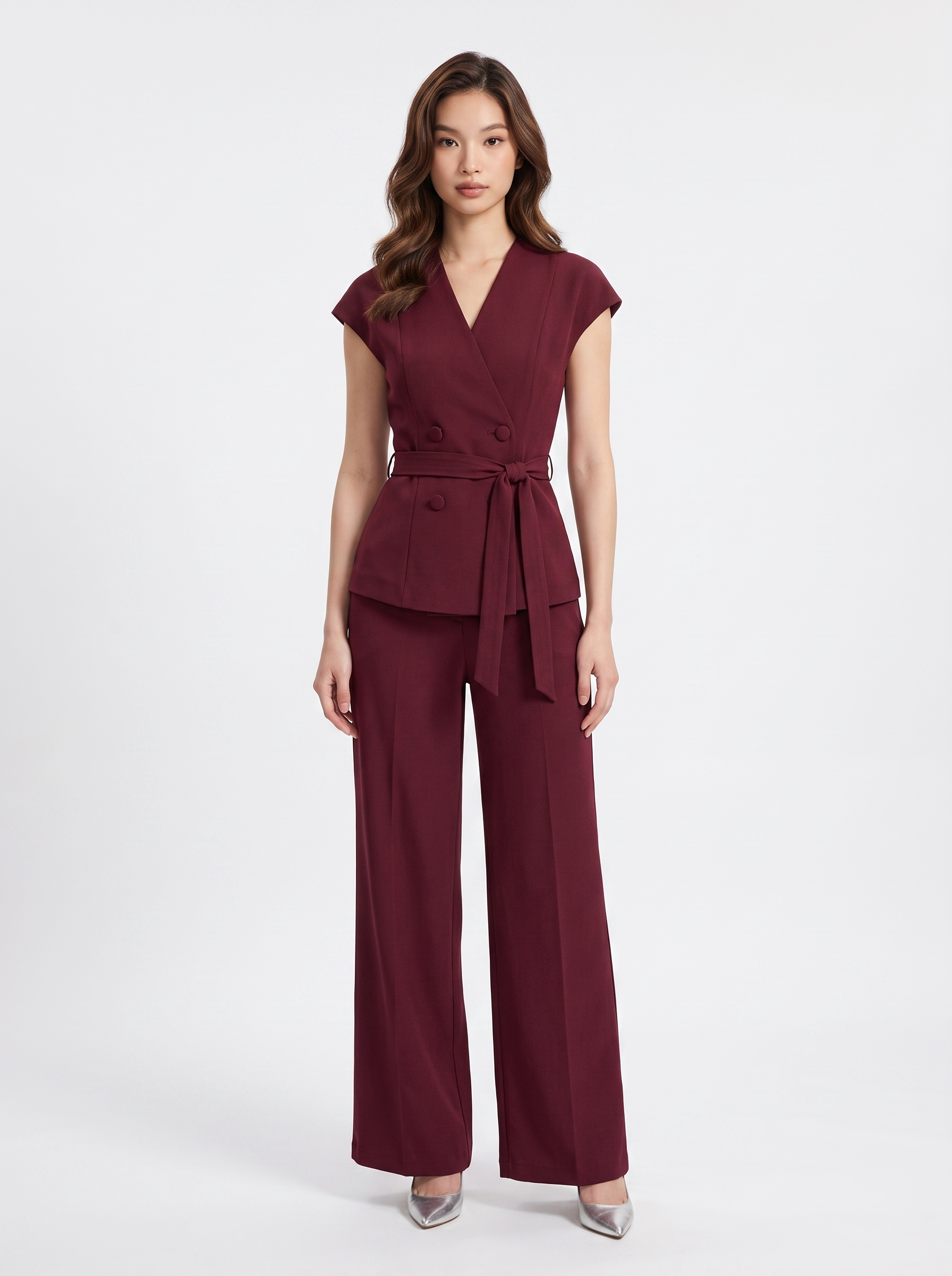 Completo Gilet Allacciato e Pantalone