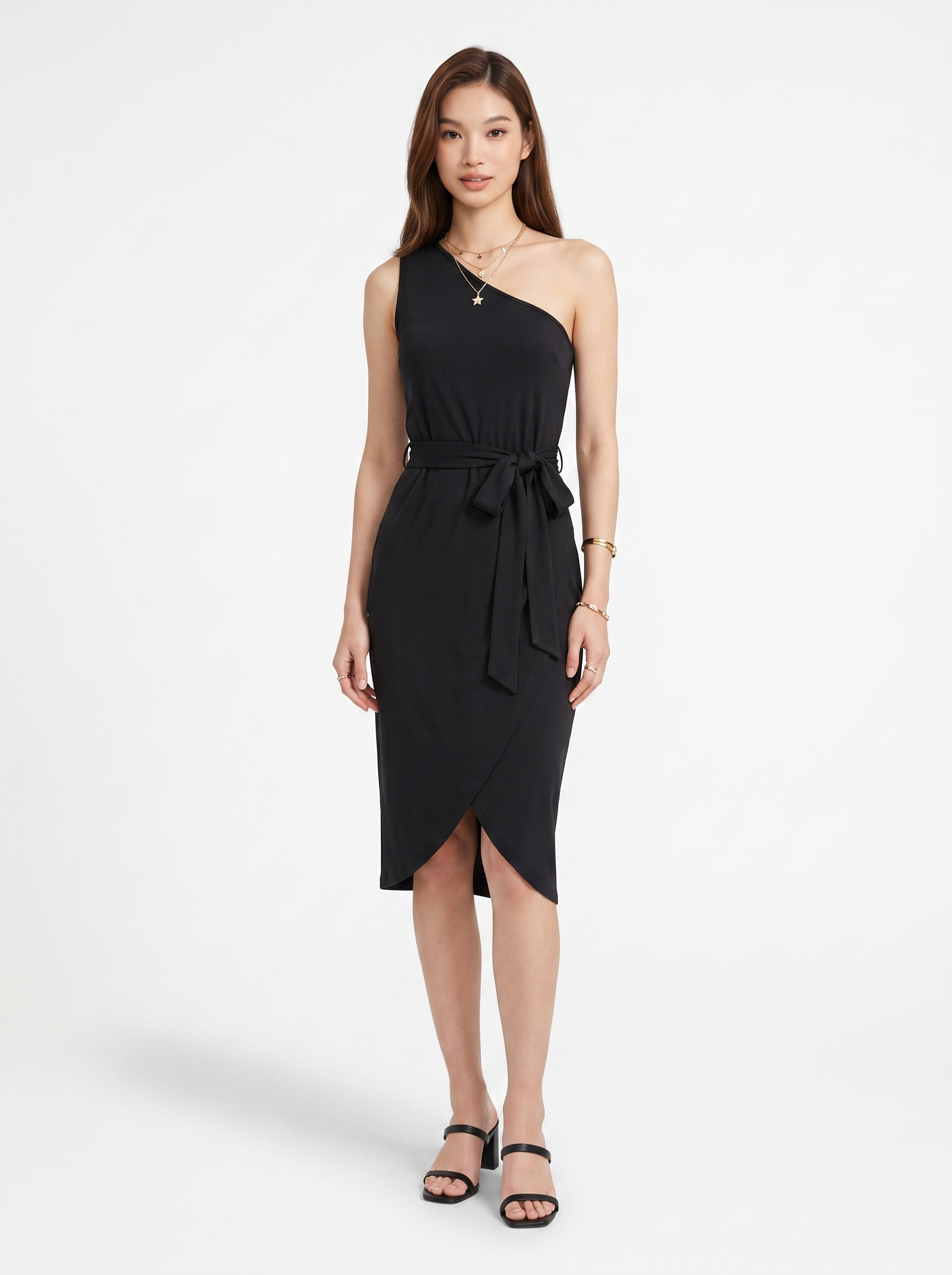 Abito Longuette Smanicato Elegante