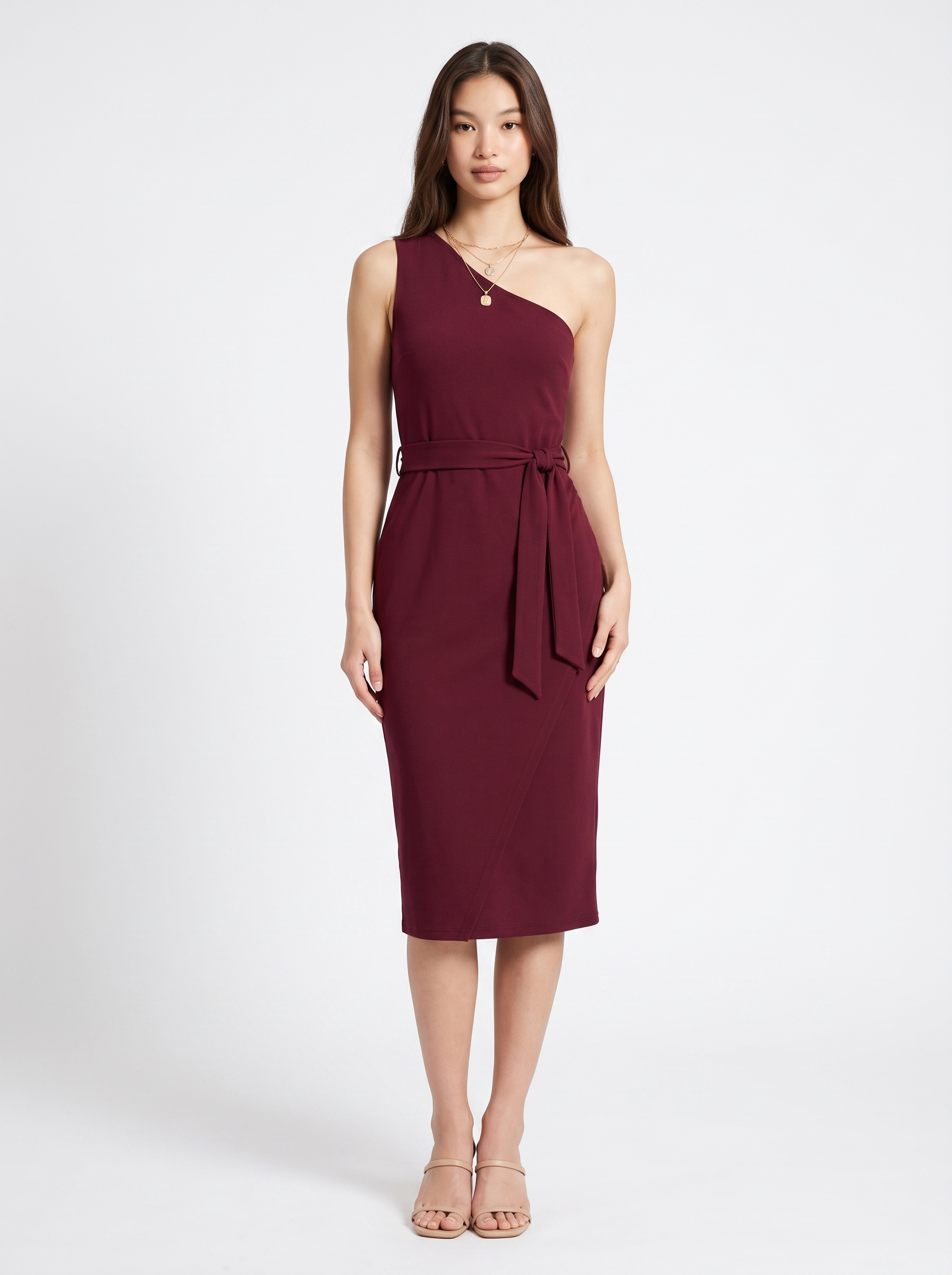 Abito Longuette Smanicato Elegante