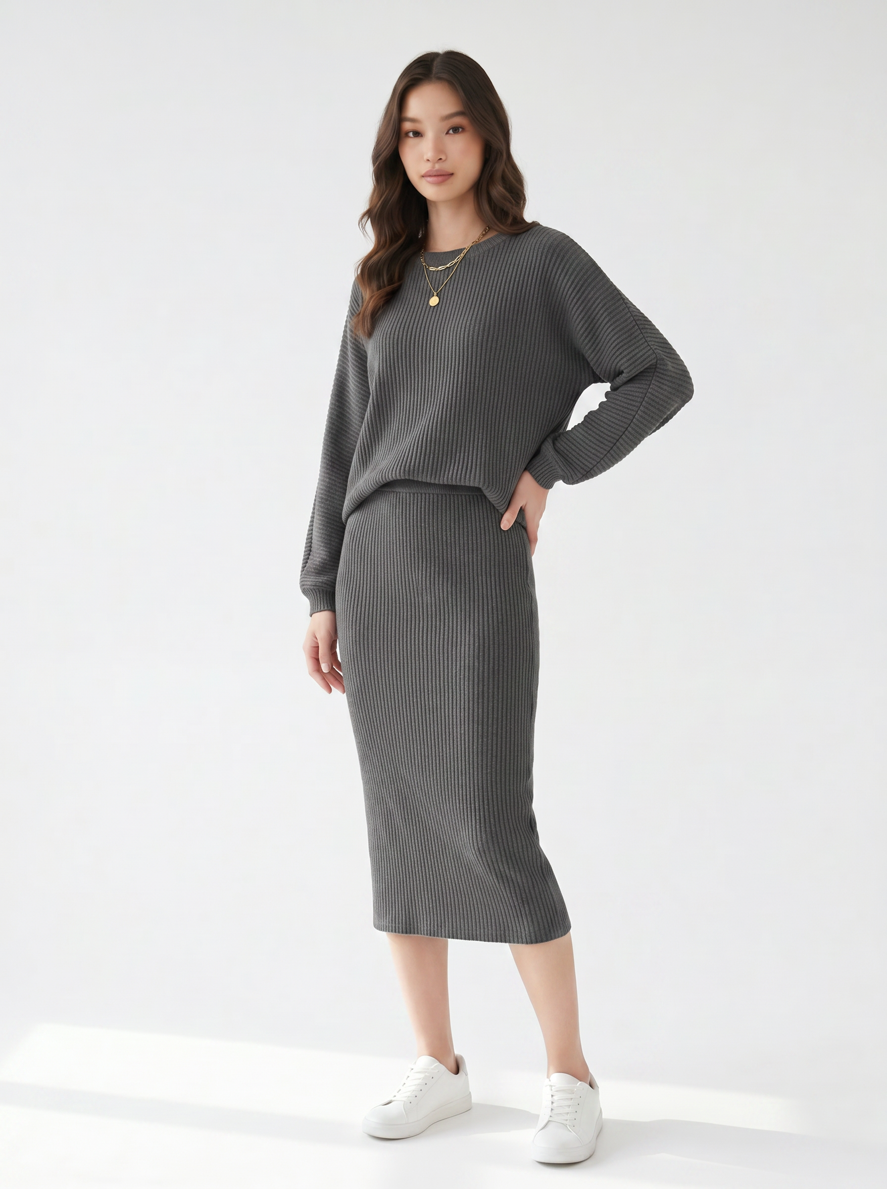 Completo Maglia Minimal Top e Gonna