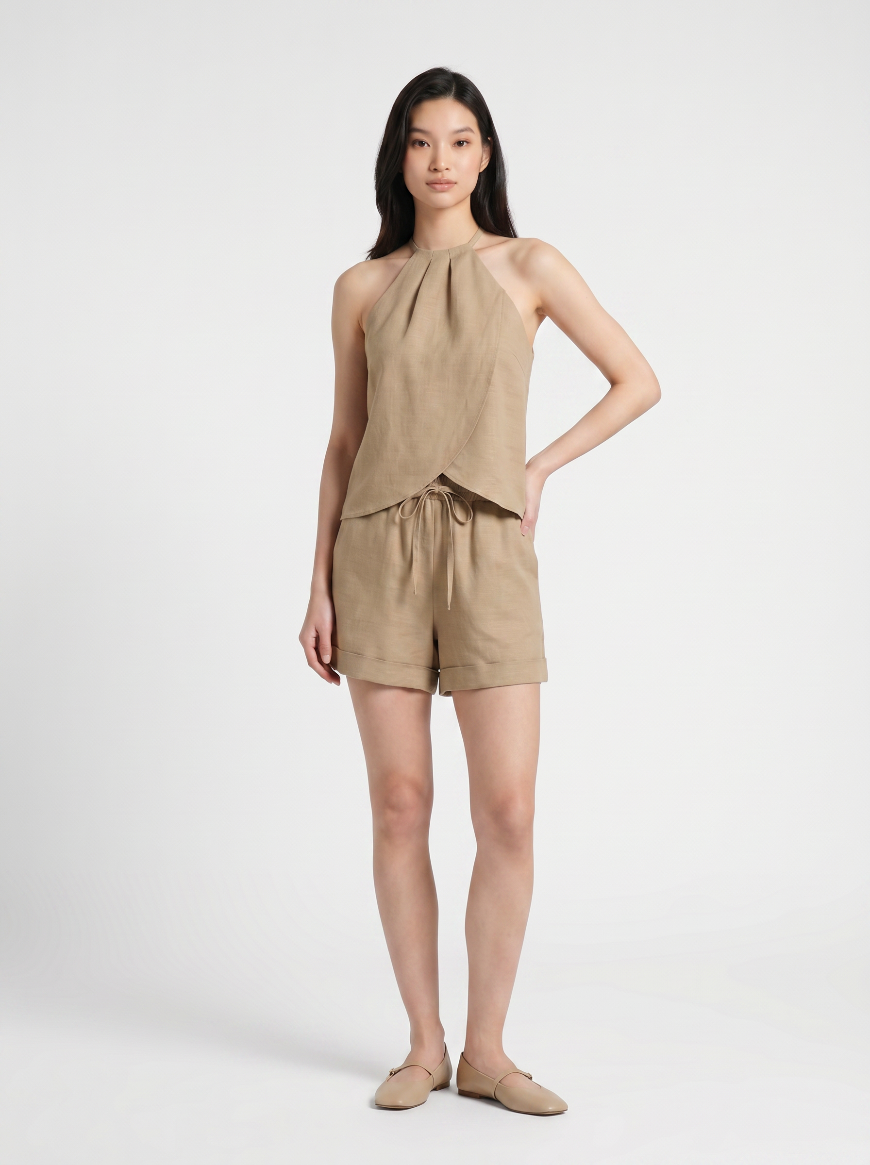 Completo Gilet e Shorts