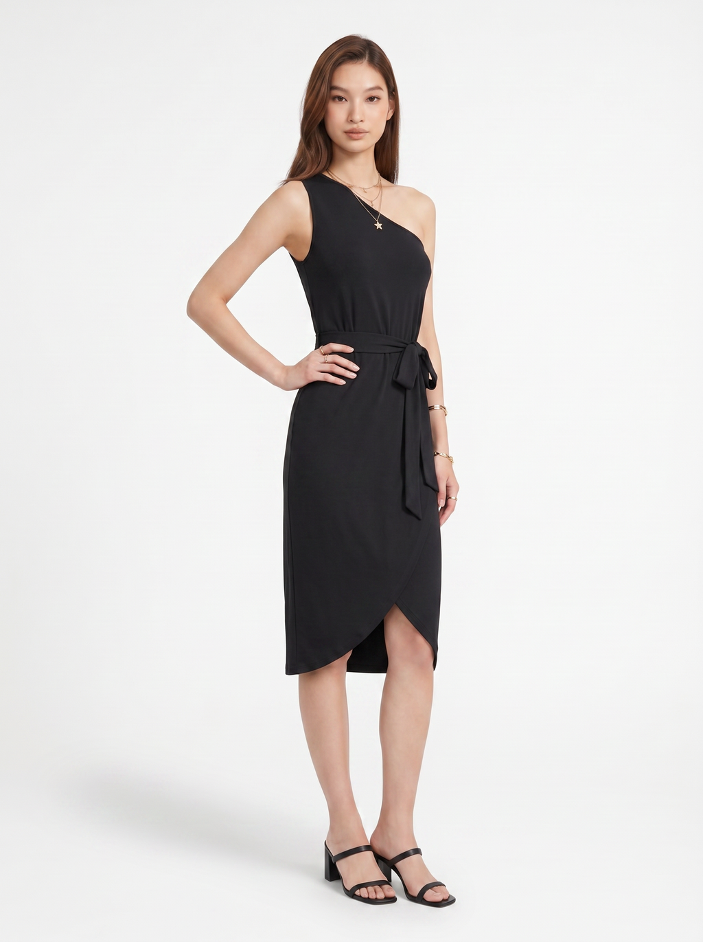 Abito Longuette Smanicato Elegante
