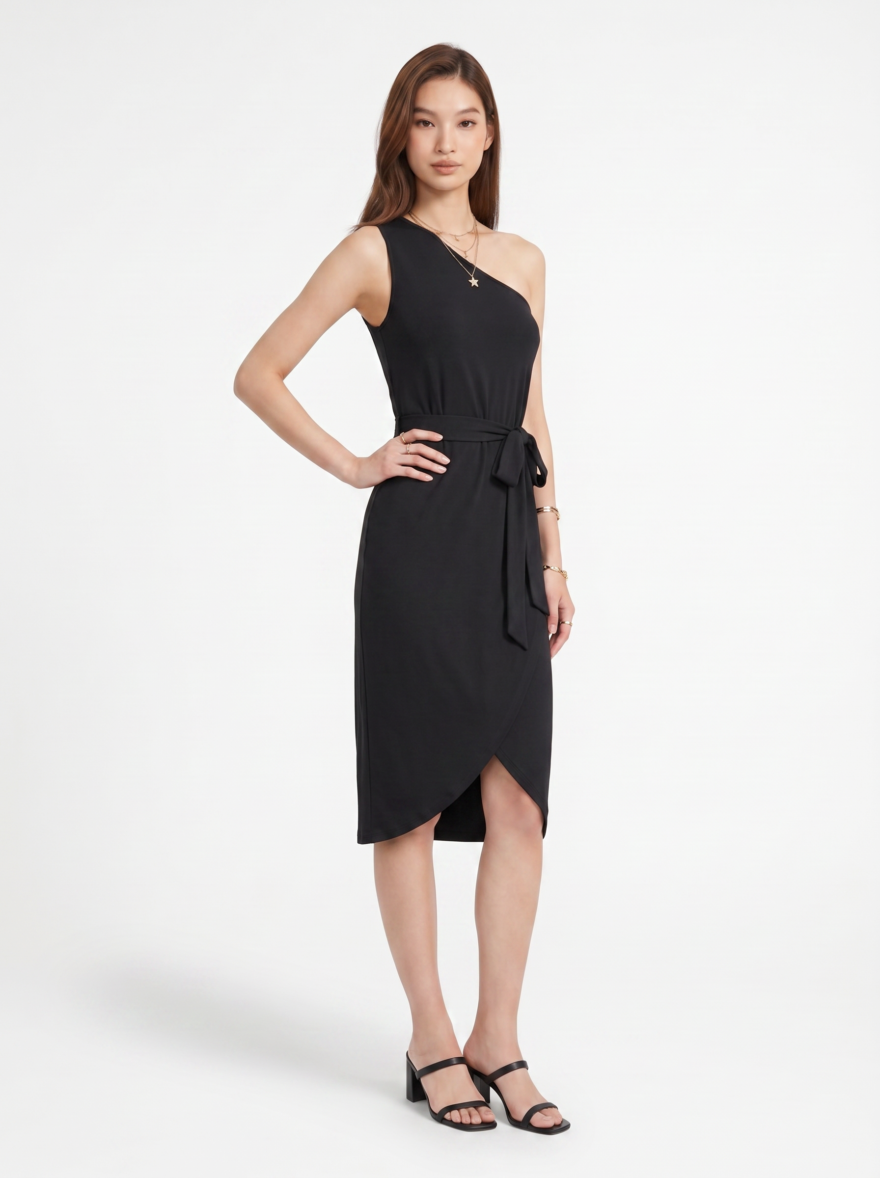 Abito Longuette Smanicato Elegante