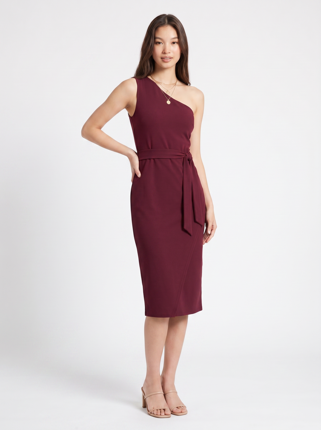 Abito Longuette Smanicato Elegante