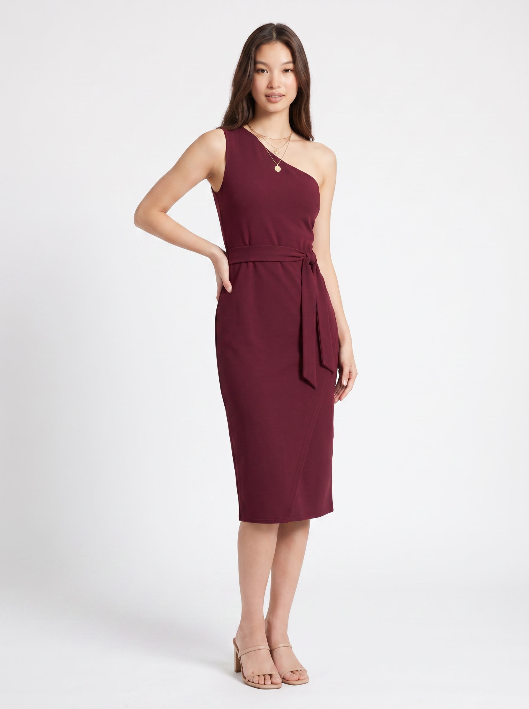 Abito Longuette Smanicato Elegante