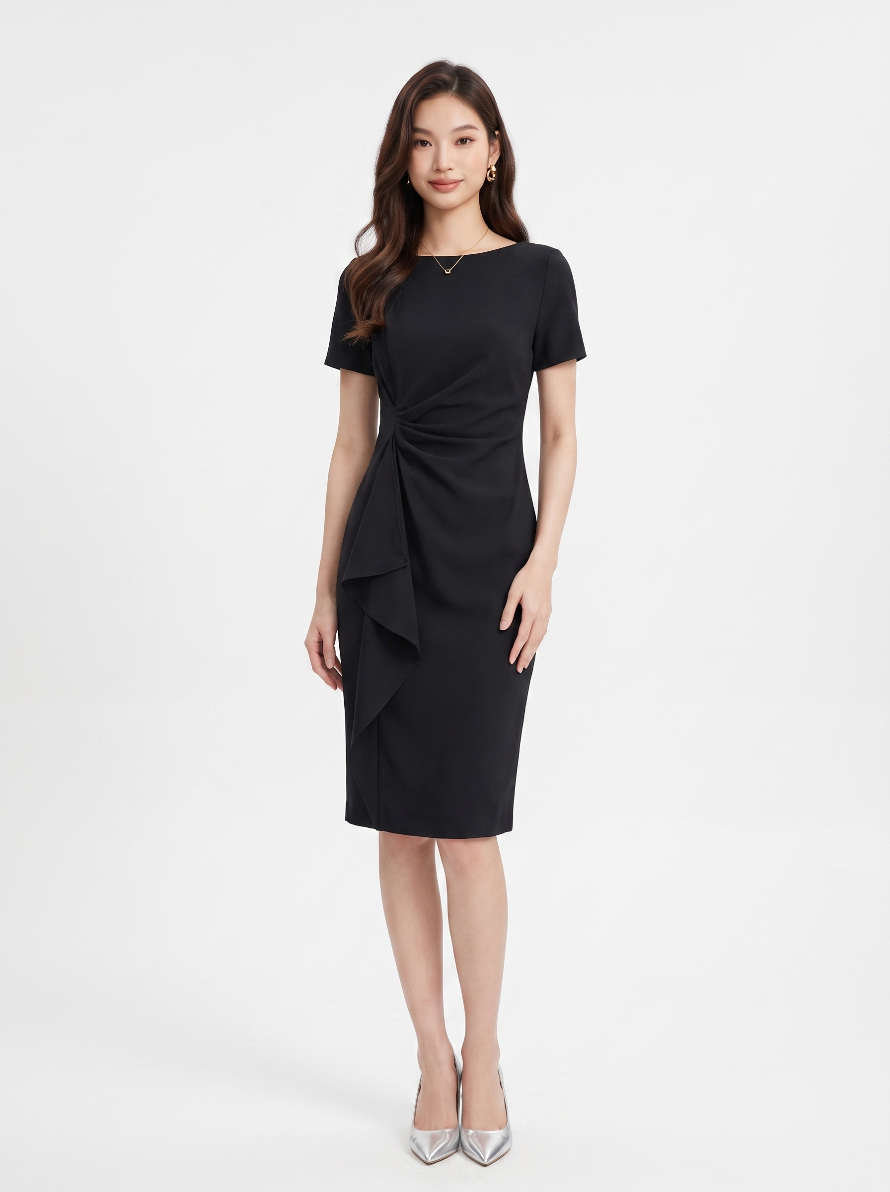 Abito Elegante Vita Segnata