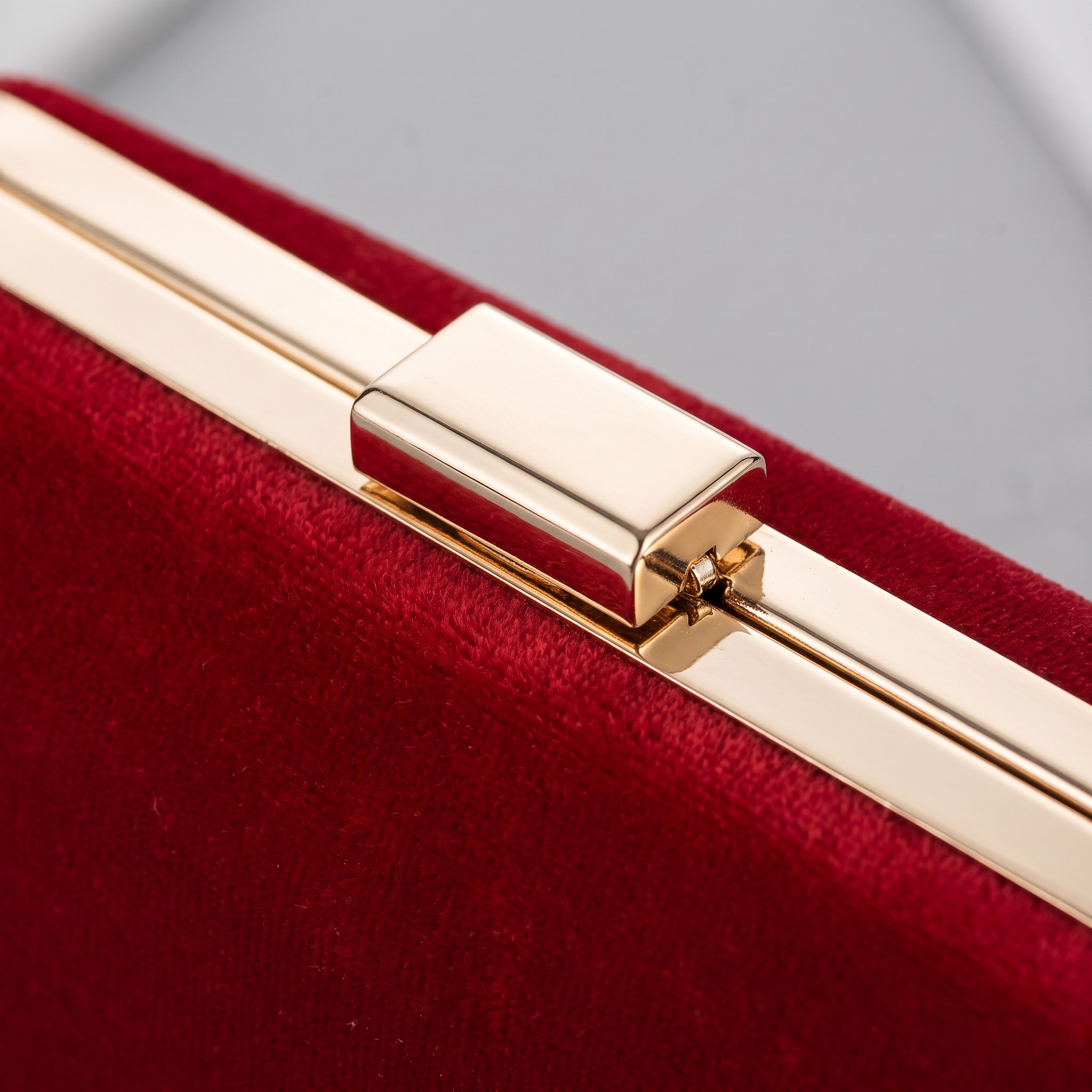 Clutch da Sera in Velluto - dettaglio tessuto