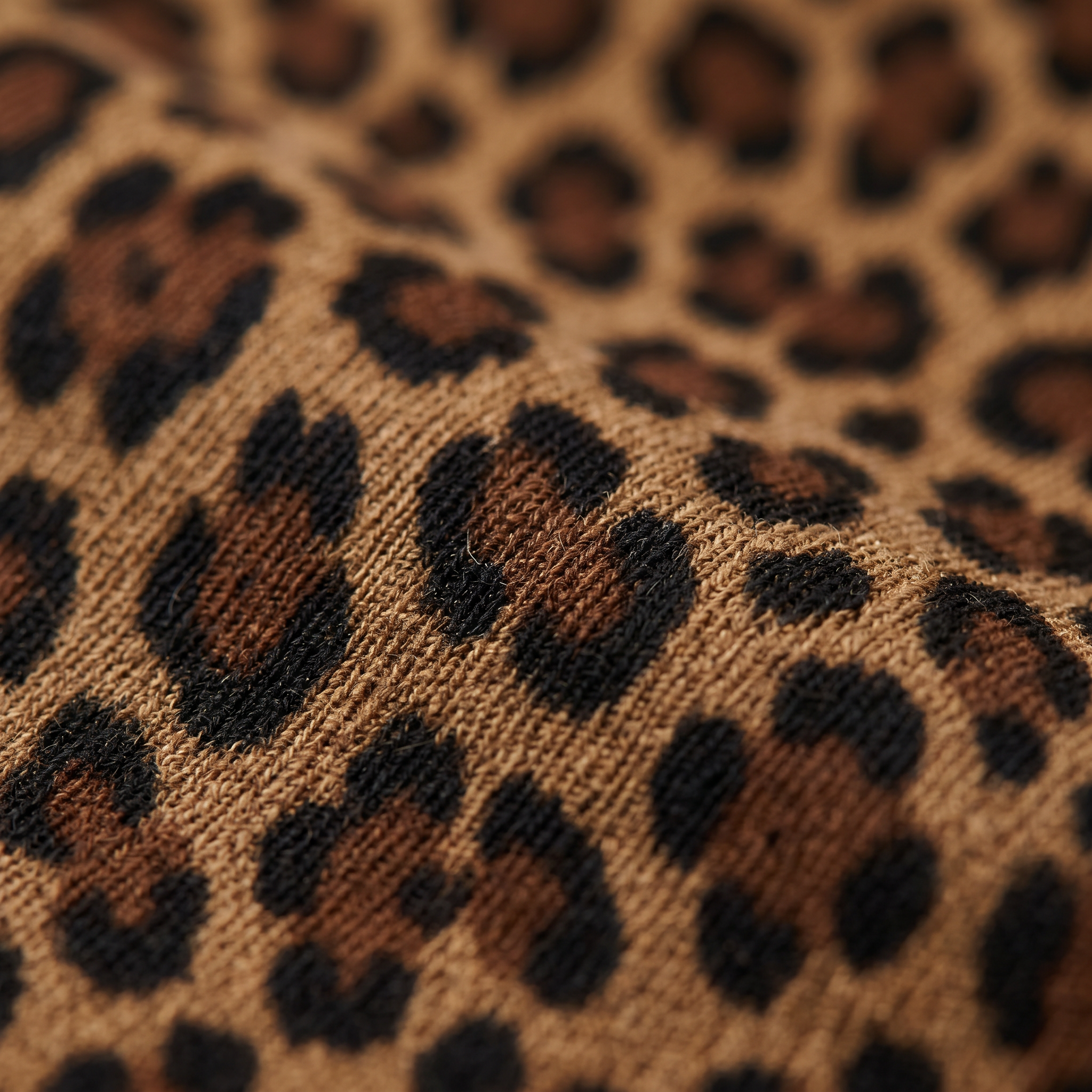 Pantaloni Palazzo Animalier - dettaglio tessuto