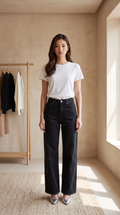 Jeans Palazzo - Black