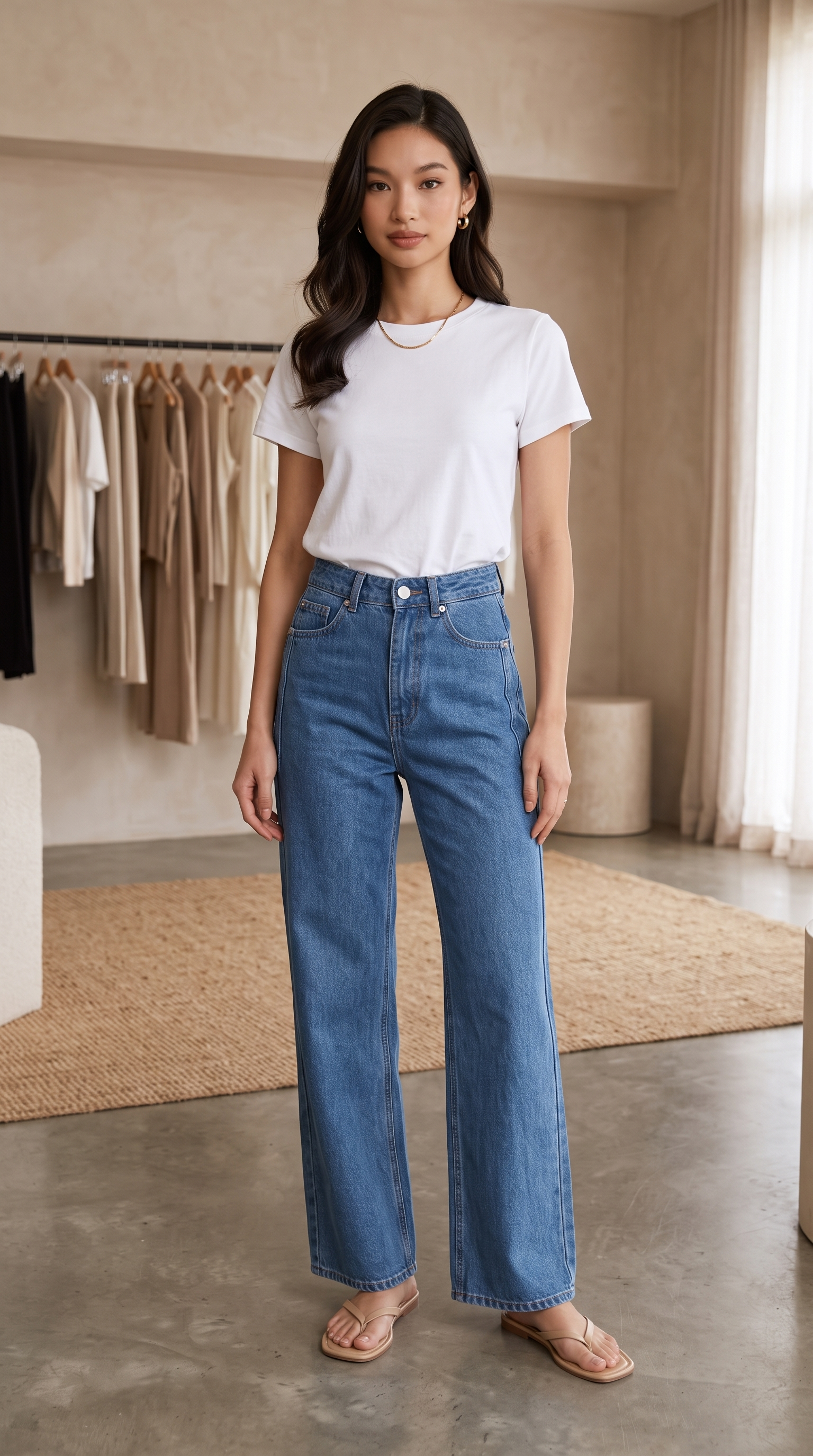Jeans Palazzo - Blue